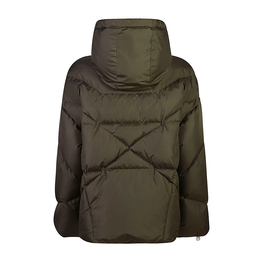 Khrisjoy Groene Winterjassen voor Vrouwen Green Dames