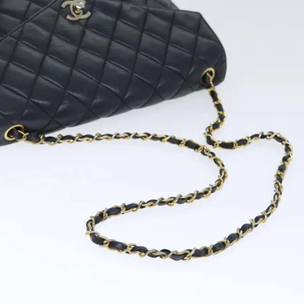 Chanel Vintage Pre-owned Leather shoulder-bags Black Dames