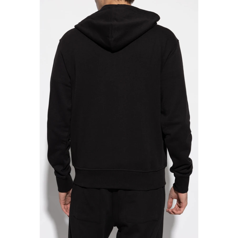Versace Jeans Couture Sweatshirt met logo Black Heren