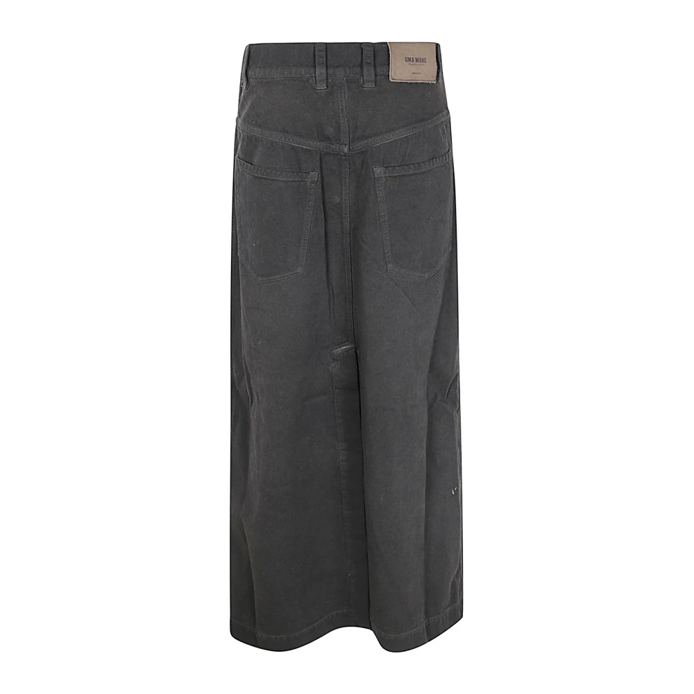 UMA Wang Stijlvolle Jane Rokken Collectie Black Dames