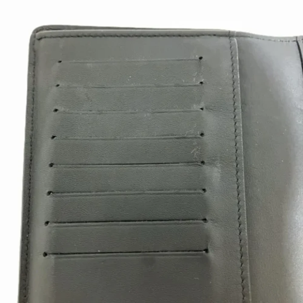 Louis Vuitton Vintage Pre-owned Leather wallets Black Heren