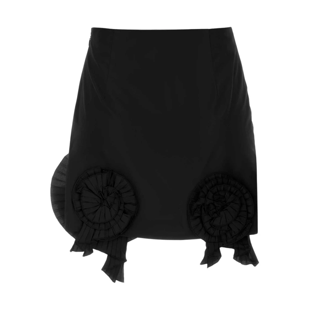Blumarine Black Polyester Mini Skirt - IT42 | L - Image 2