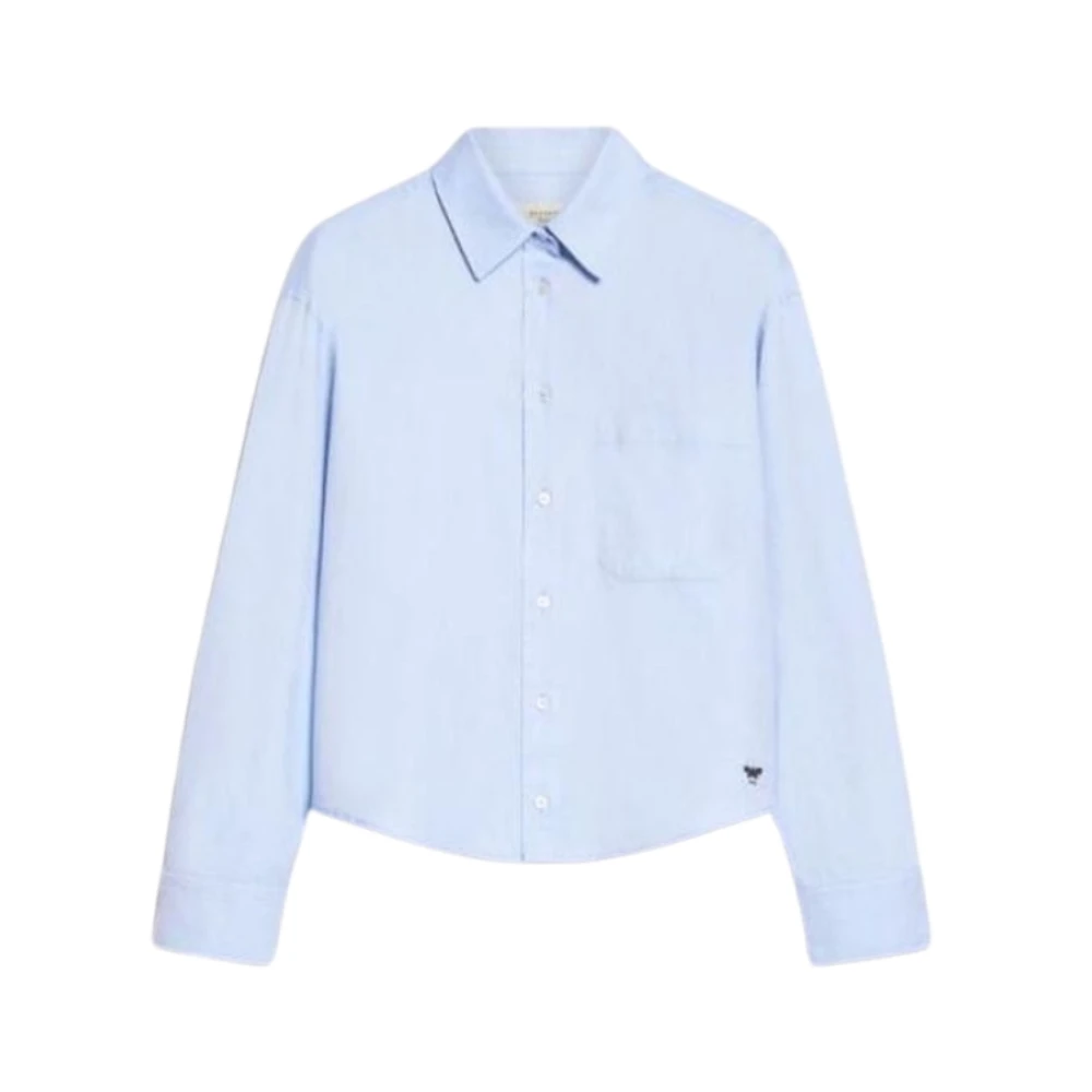 Max Mara Jock Overhemd Blue Dames
