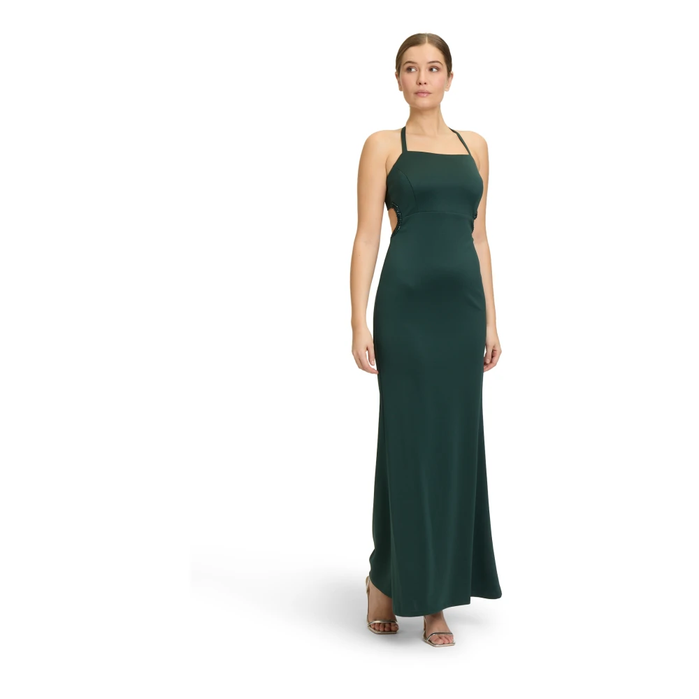 Vera Mont Maxi jurk met Cut-Outs Gray Dames