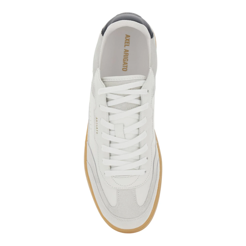 Axel Arigato Witte lage sneakers met logo White Heren