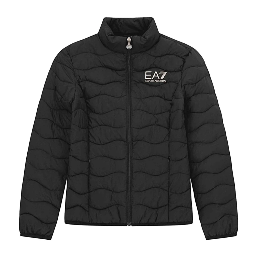 Emporio Armani Ea7 Women's Black Giubbotto - Winter Jackets - Xl - Jackets