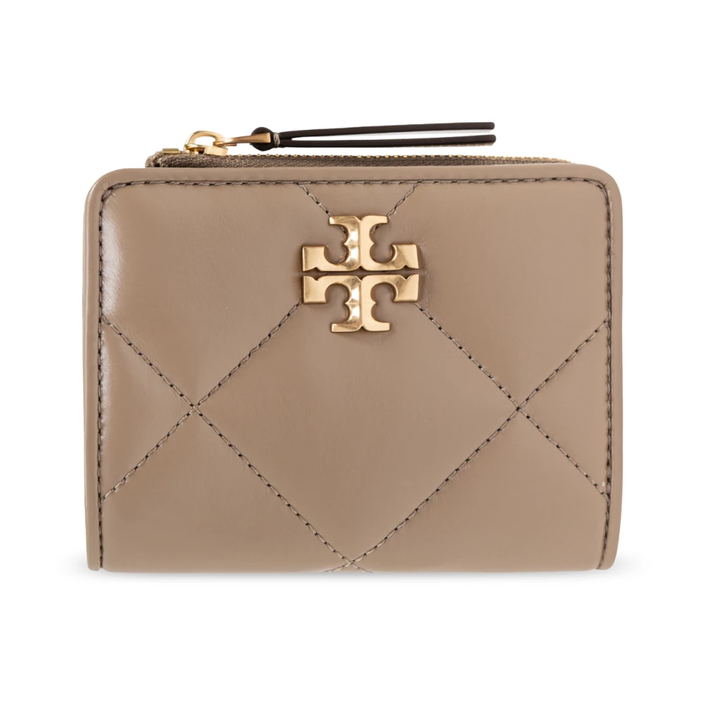 TORY BURCH Portemonnee Kira Beige Dames