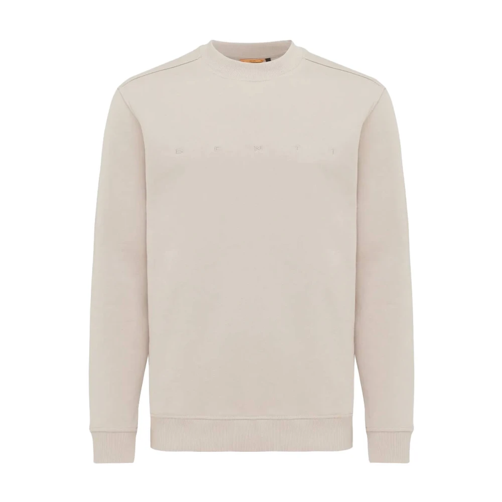 Genti Stijlvolle Sweatshirt voor Mannen Brown Heren