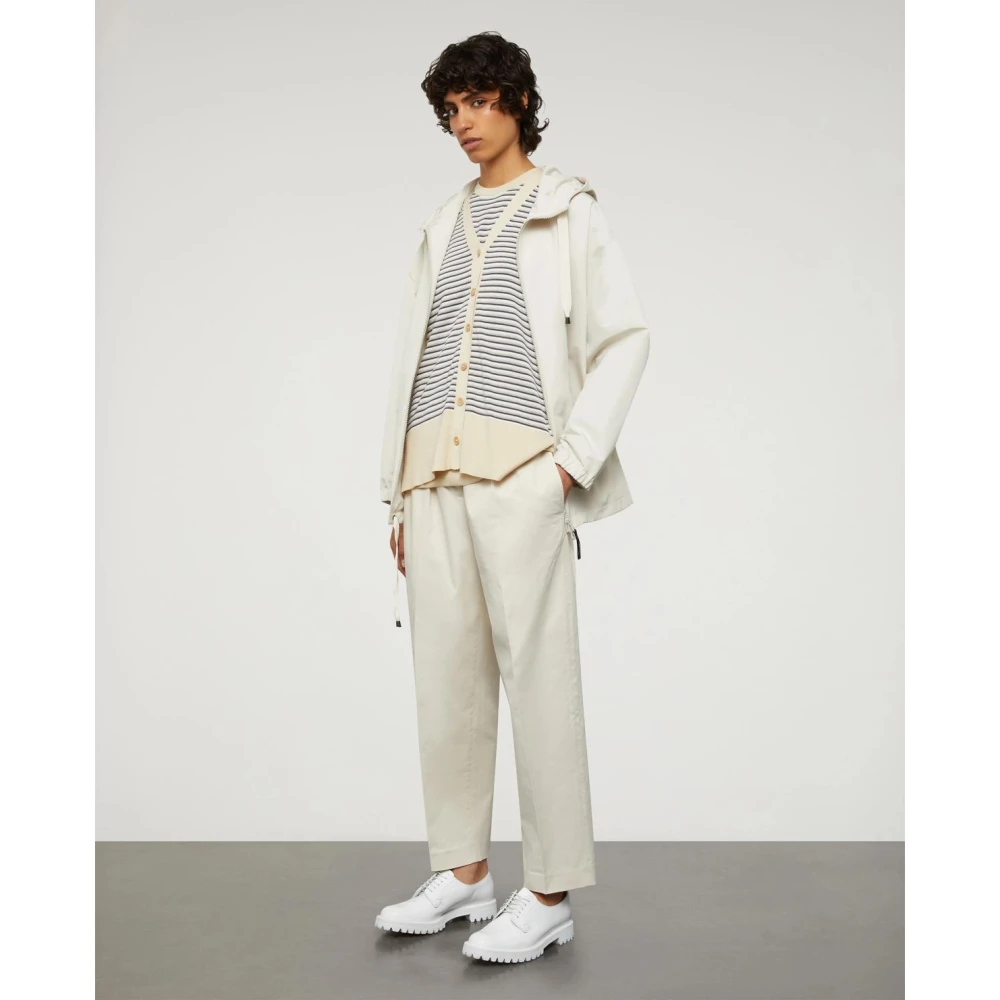 Aspesi Casual Katoenen Broek Beige Dames