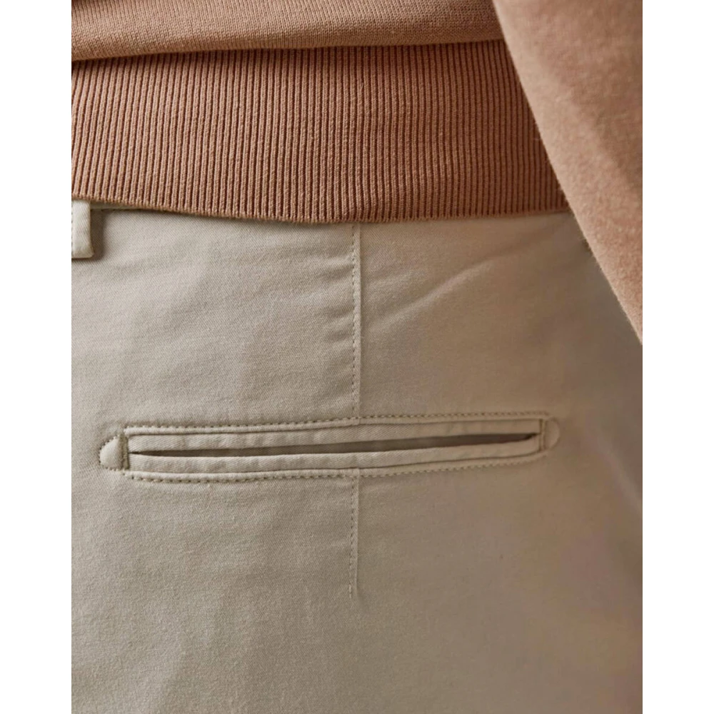 Profuomo Zand Chino Broek Beige Heren