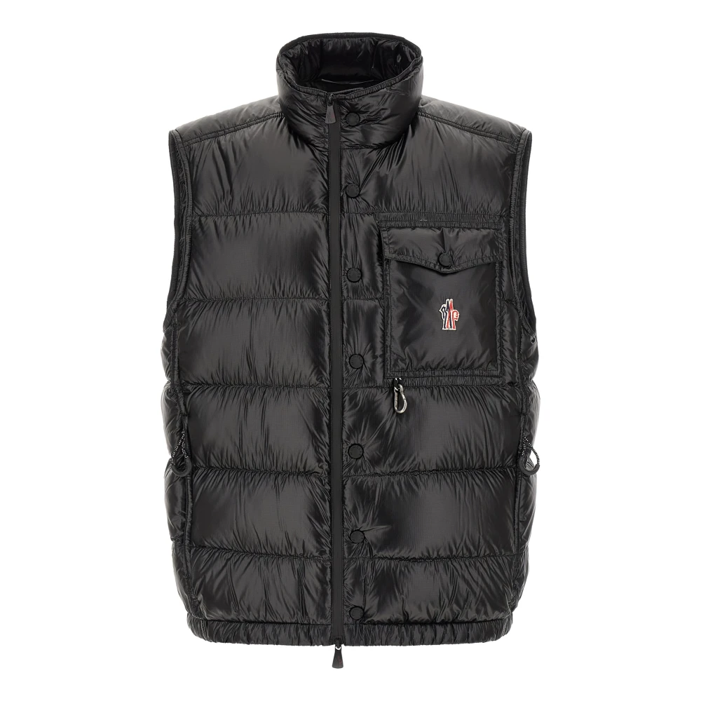 Moncler Men's Black Uychi Quilted Vest - Waistcoats - L - Jackets