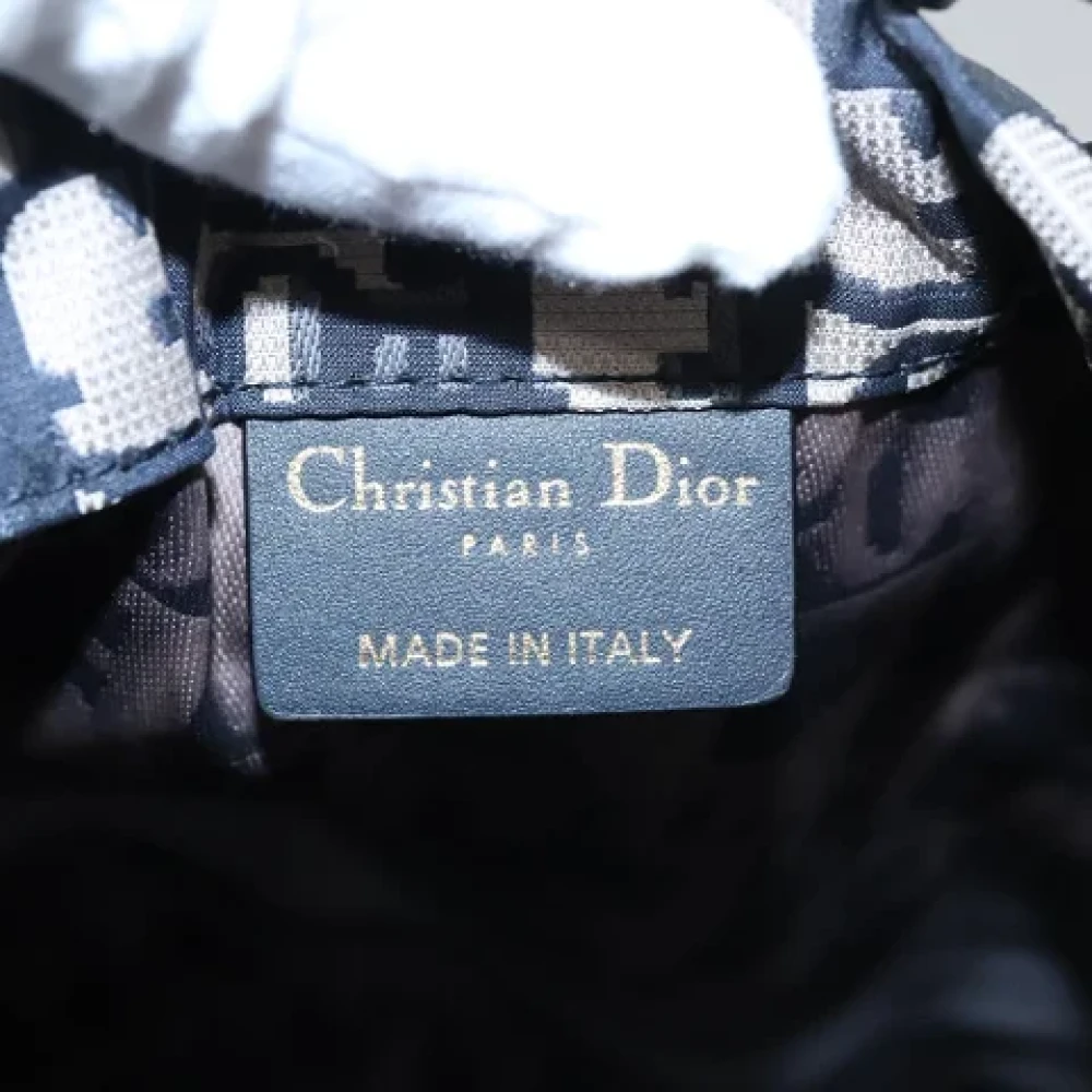 Dior Vintage Pre-owned Canvas dior-bags Blue Dames