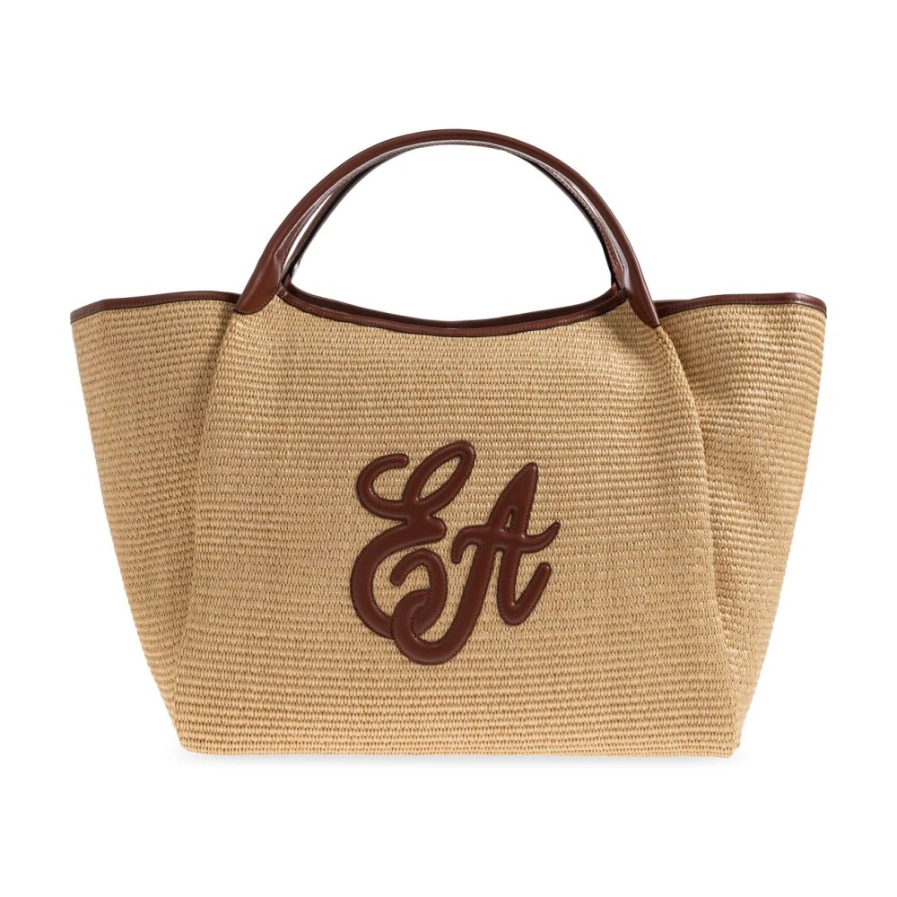 Emporio Armani Vrouw Beige Shopper Bag