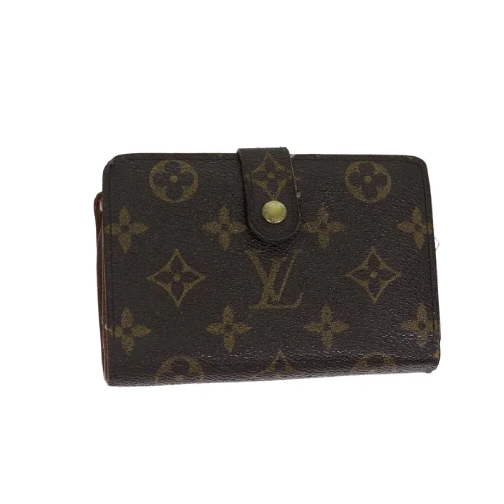Louis Vuitton Vintage Pre-owned Coated canvas wallets Brown Dames