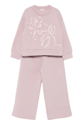 floral-embroidered-sweatshirt-suit-lilac