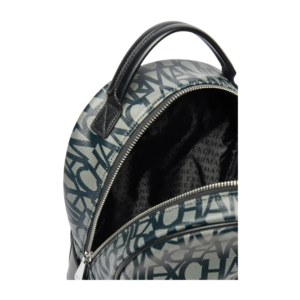 Armani Exchange Stijlvolle zwarte damesrugzak Black Dames
