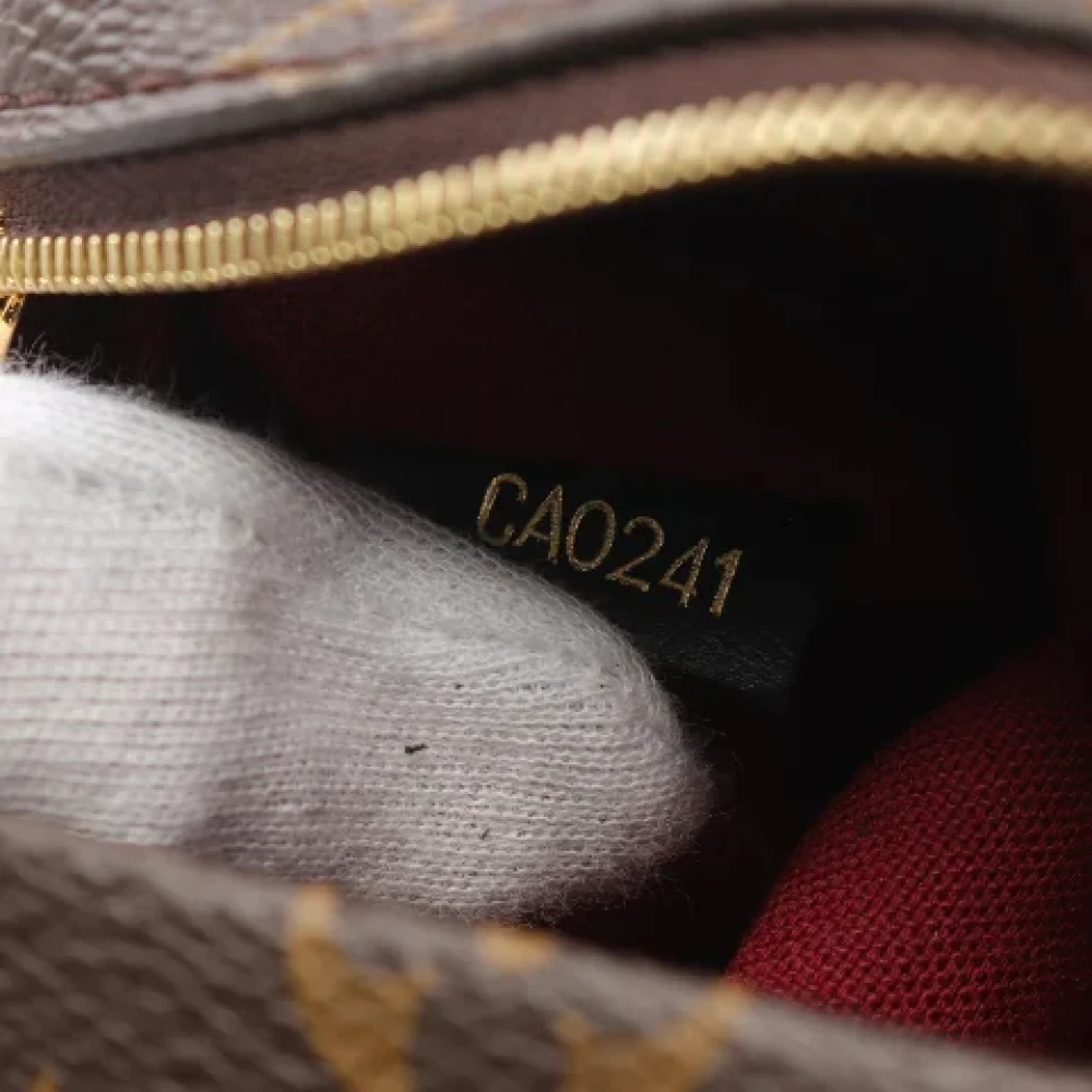 Louis Vuitton Vintage Pre-owned Canvas backpacks Brown Dames