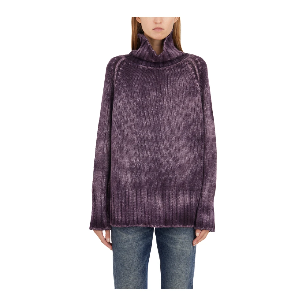 Avant Toi Eco-Cashmere Coltrui Purple Dames