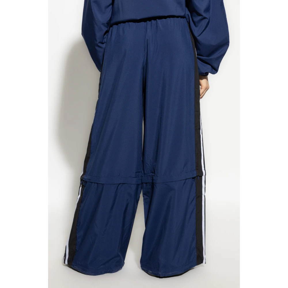 adidas Originals Wijde broek Blue Unisex