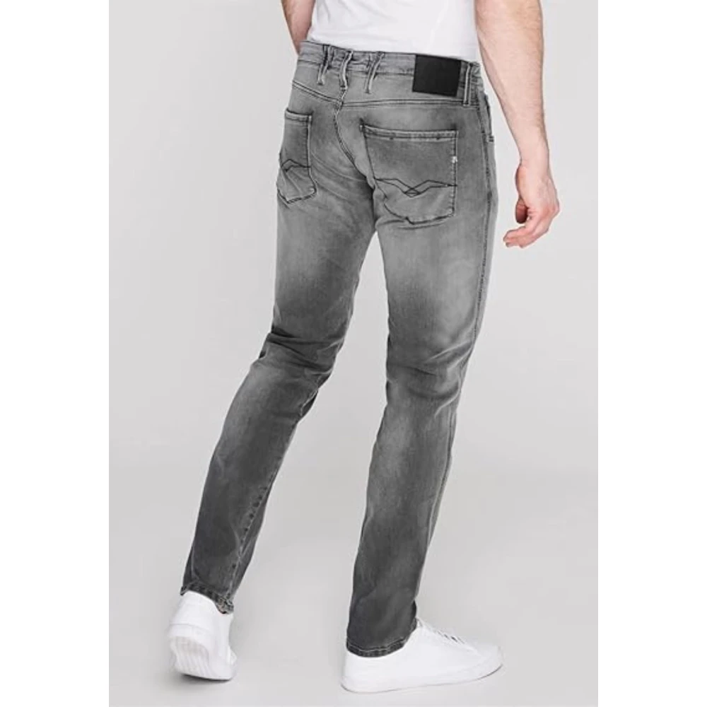 Replay Logato Jeans Gray Heren