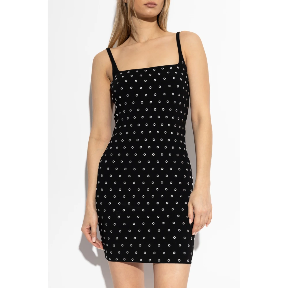 Michael Kors Kort Jurkje met Applicaties Black Dames