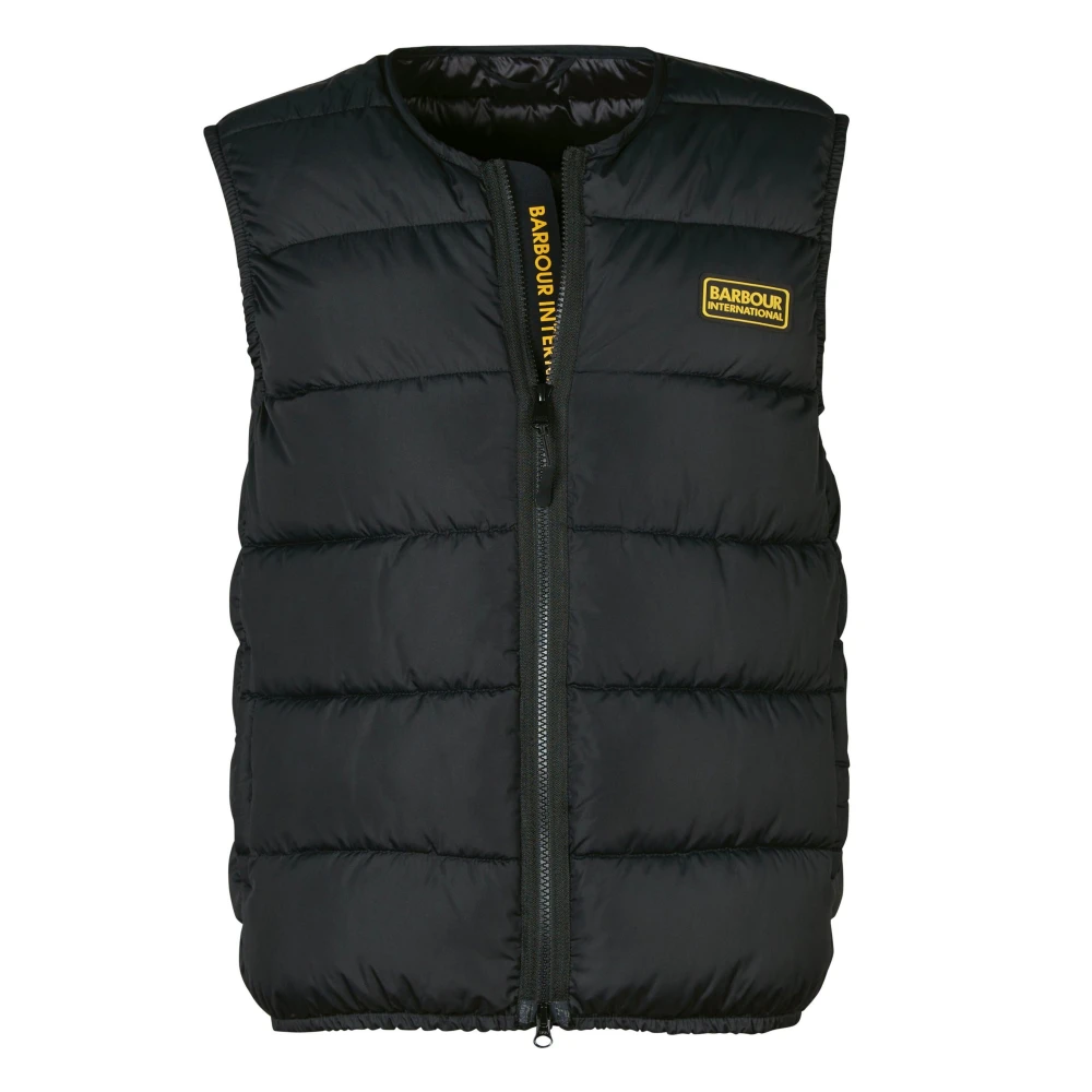 Barbour Ripley Quiltad Väst Black, Herr