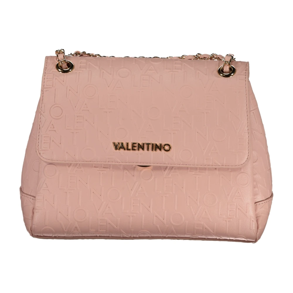 Valentino by Mario Valentino Roze Schoudertas met Kettingband Pink Dames