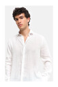 chemise-de-plage-en-lin-blanc