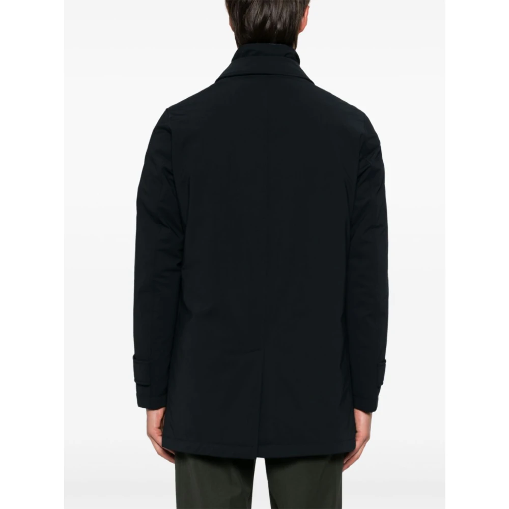 Herno Blauwe Pufferjas Blue Heren