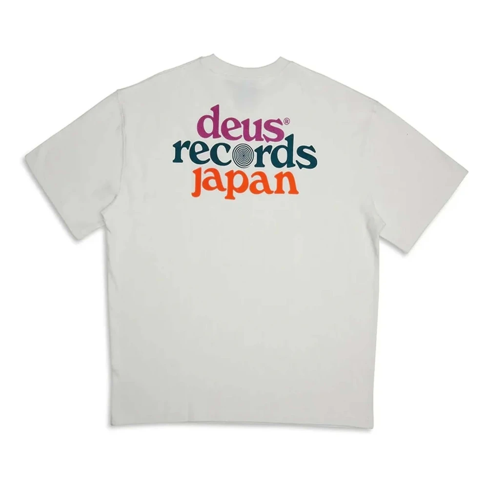 Deus Ex Machina Strata T-shirt White Heren