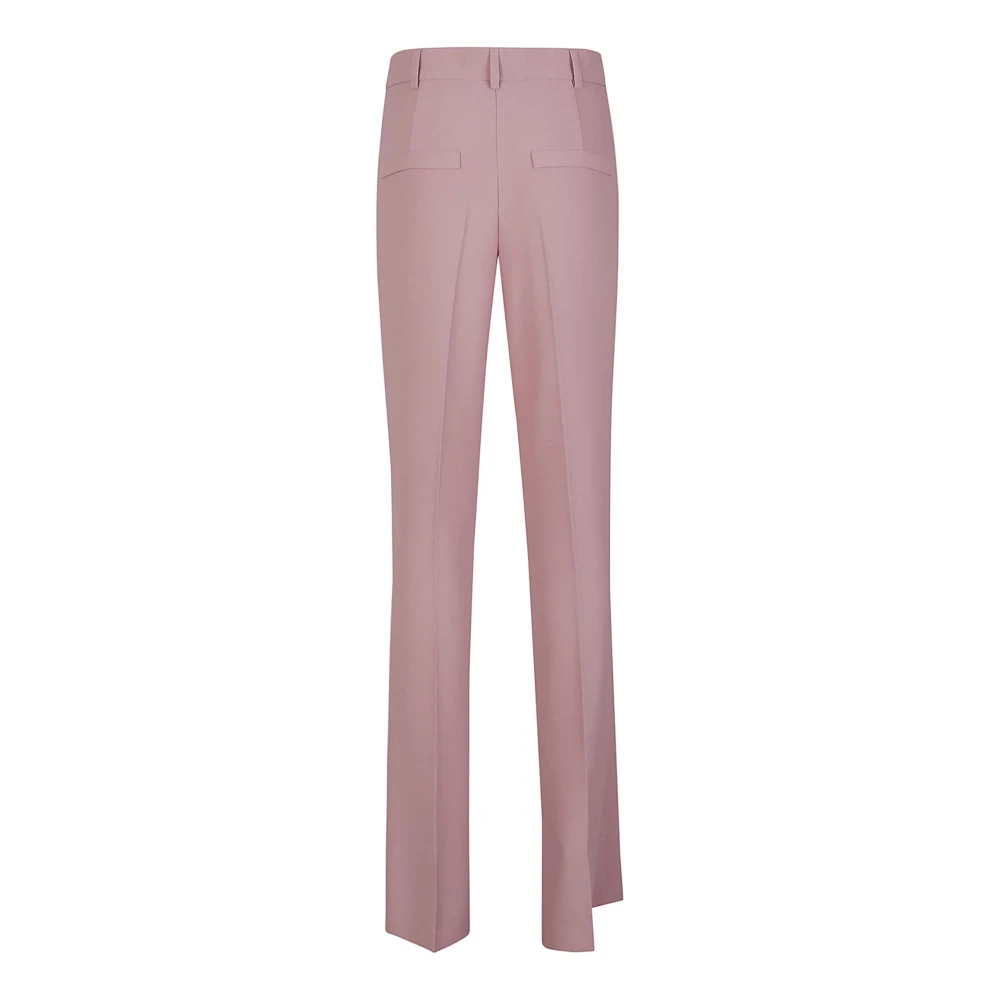 Hebe Studio Roze Polyester Broek Made in Italy Pink Dames