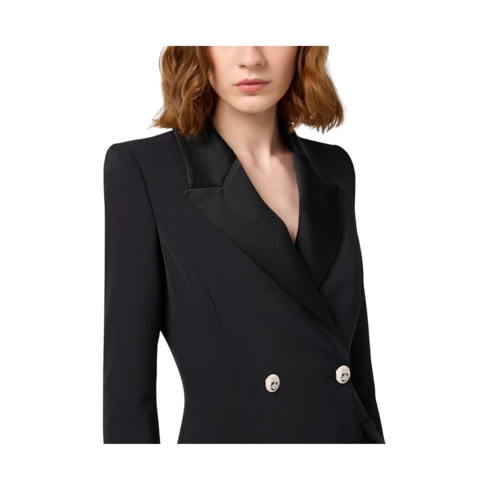 Elisabetta Franchi Elegante Jurk voor Speciale Gelegenheden Black Dames