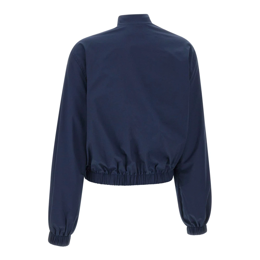 Rotate Birger Christensen Geborduurde Logo Blous Blue Dames