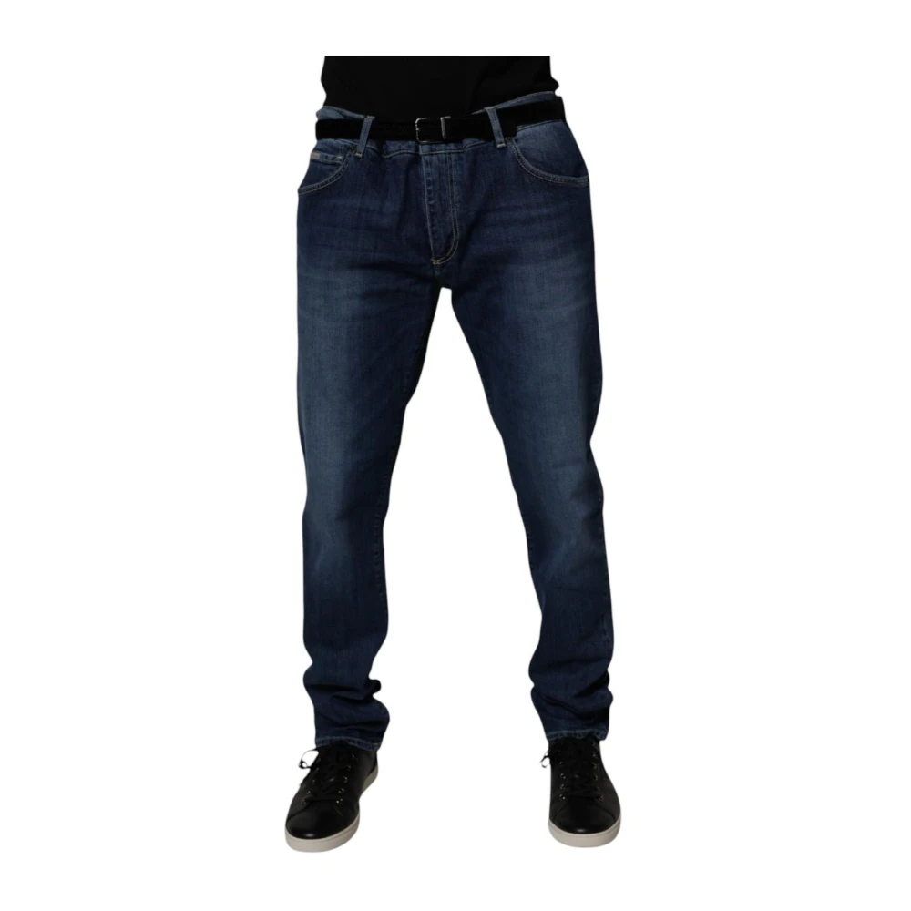 Dolce & Gabbana Men's Blue Stretch Skinny Denim Jeans 3XL