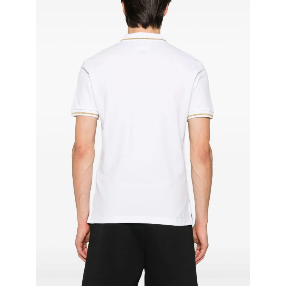Versace Jeans Couture Wit Poloshirt Herenmode White Heren