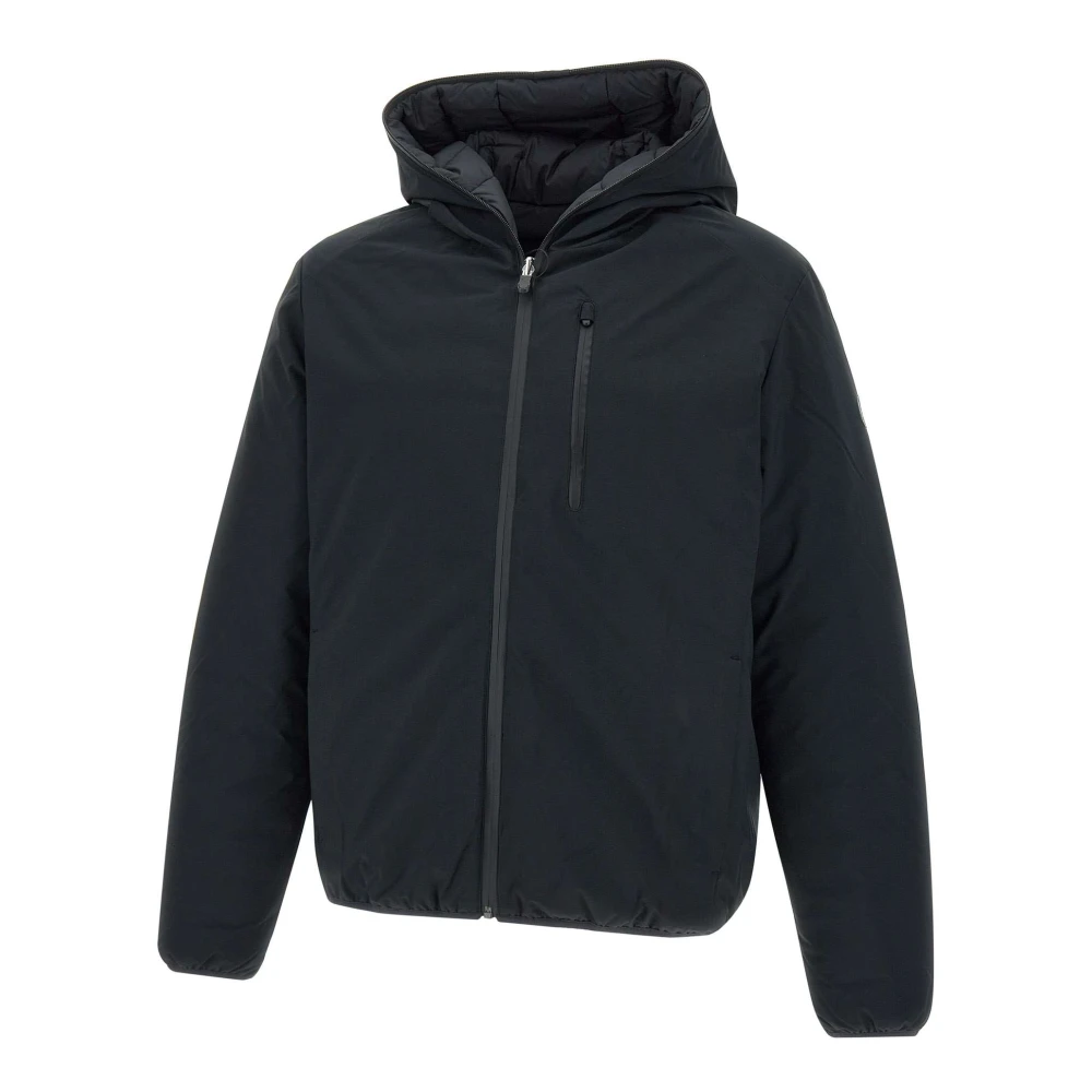 Save The Duck Zwarte Jassen voor Mannen en Vrouwen Black Heren