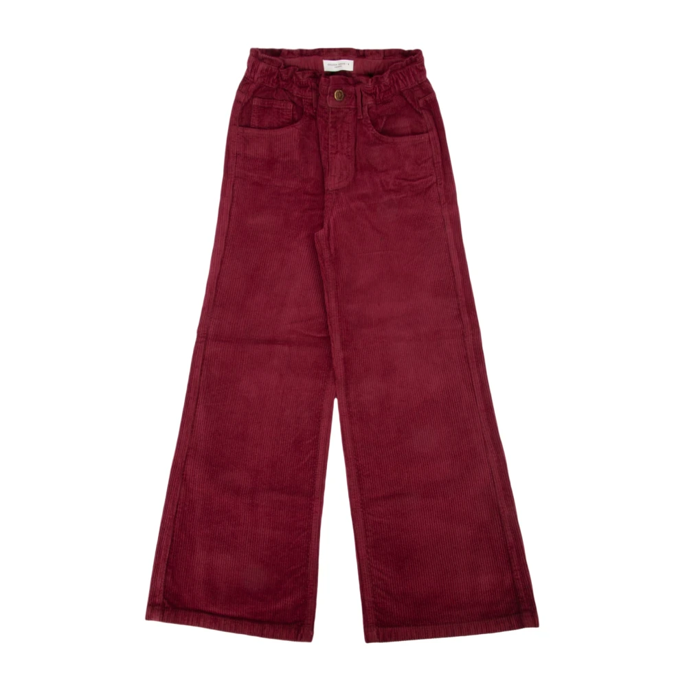 Golden Goose Pantalone Stiliga Byxor Red, Flicka