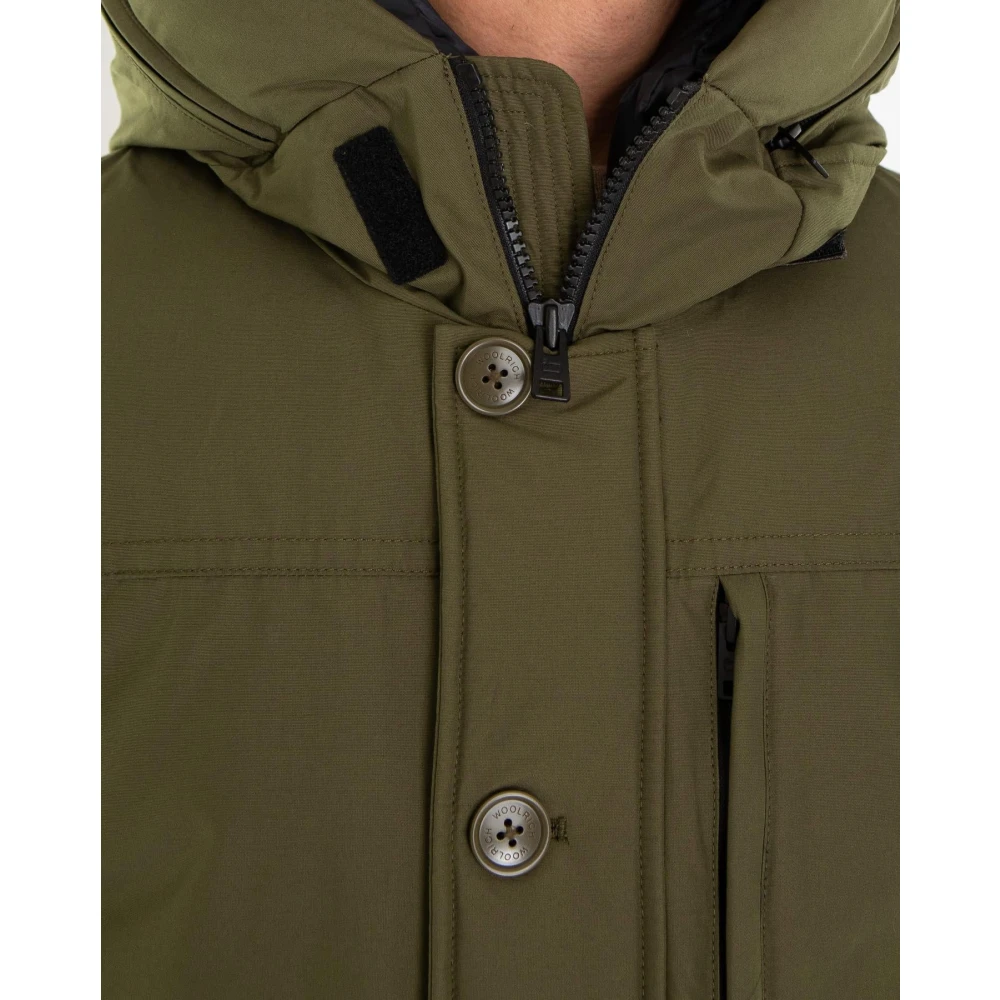 Woolrich Stijlvolle Bomberjack voor Heren Green Heren