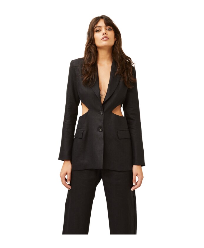 veste-en-lin-noir-avec-cut-out