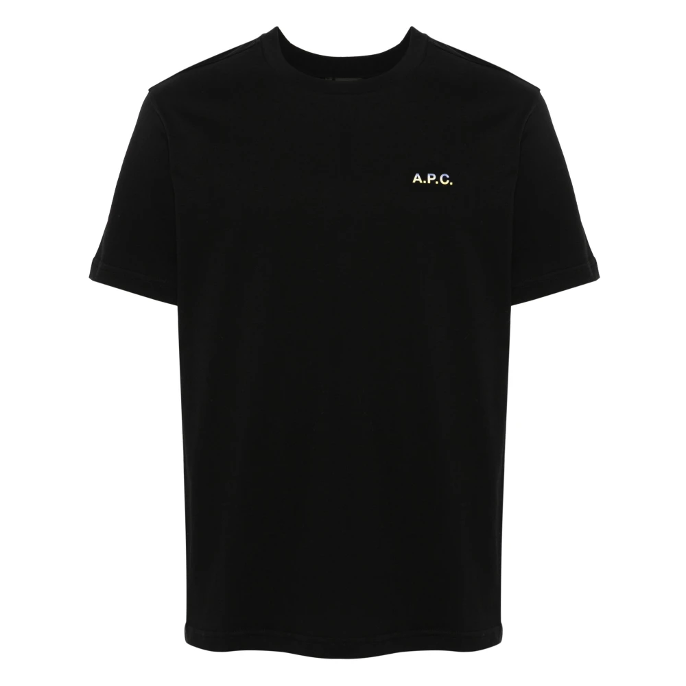 A.p.c. Katoenen T-shirt Black Heren
