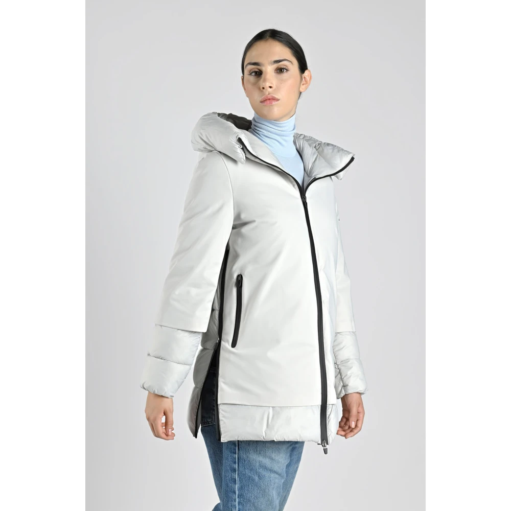 Canadian Classics Glamoureuze waterafstotende winterjas White Dames