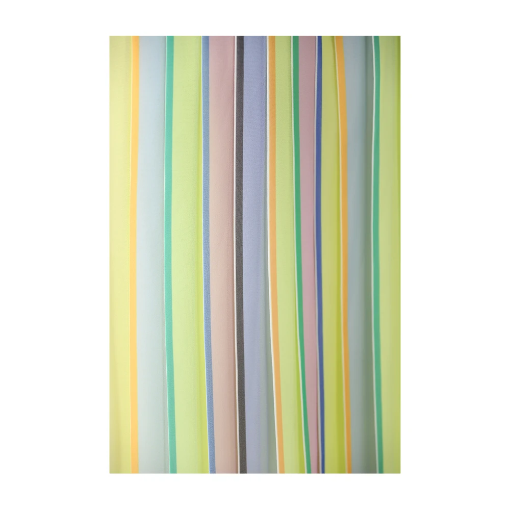 Karl Lagerfeld Multicolor Gestreepte Geplooide Rok Multicolor Dames