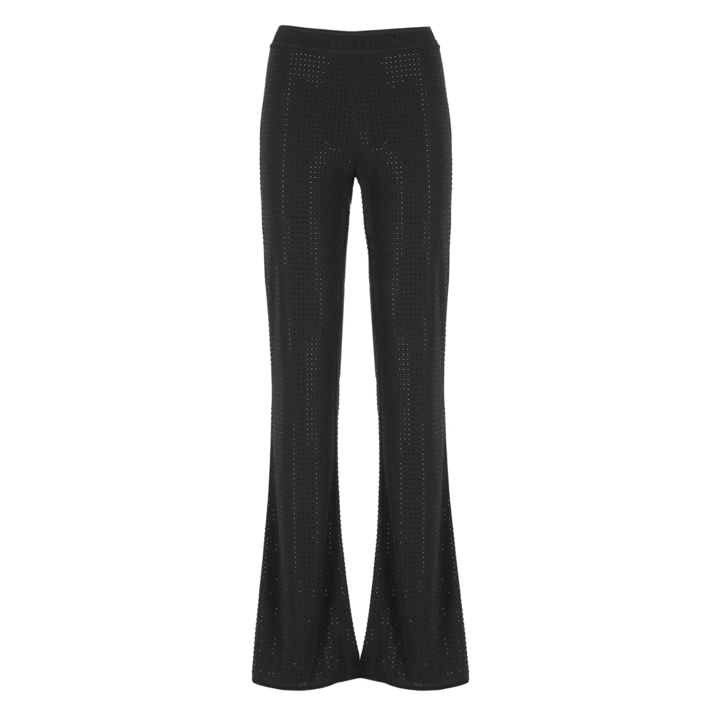 Versace Jeans Couture Wide Trousers Black Dames