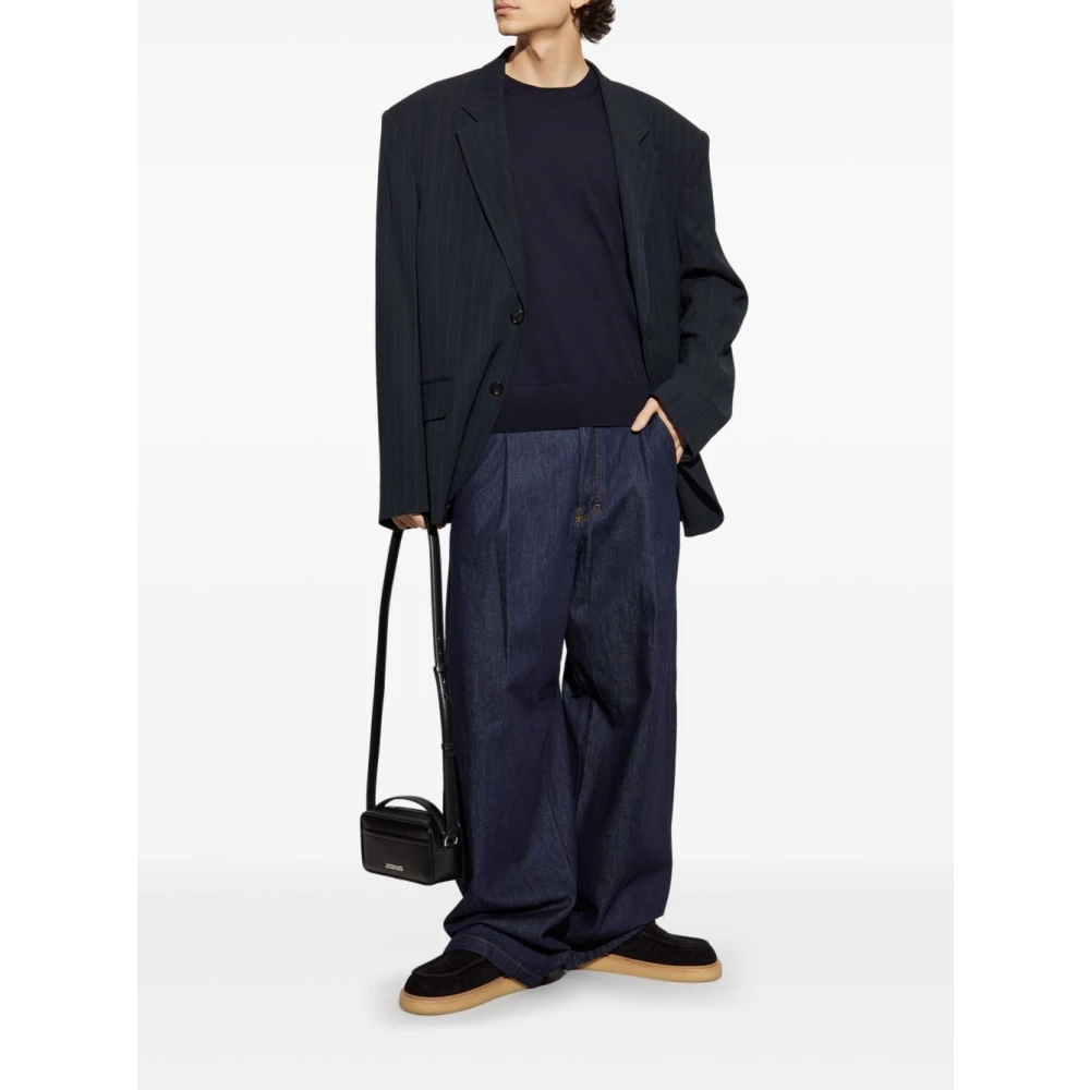 Dries Van Noten Blauwe Jeans voor Mannen Blue Heren