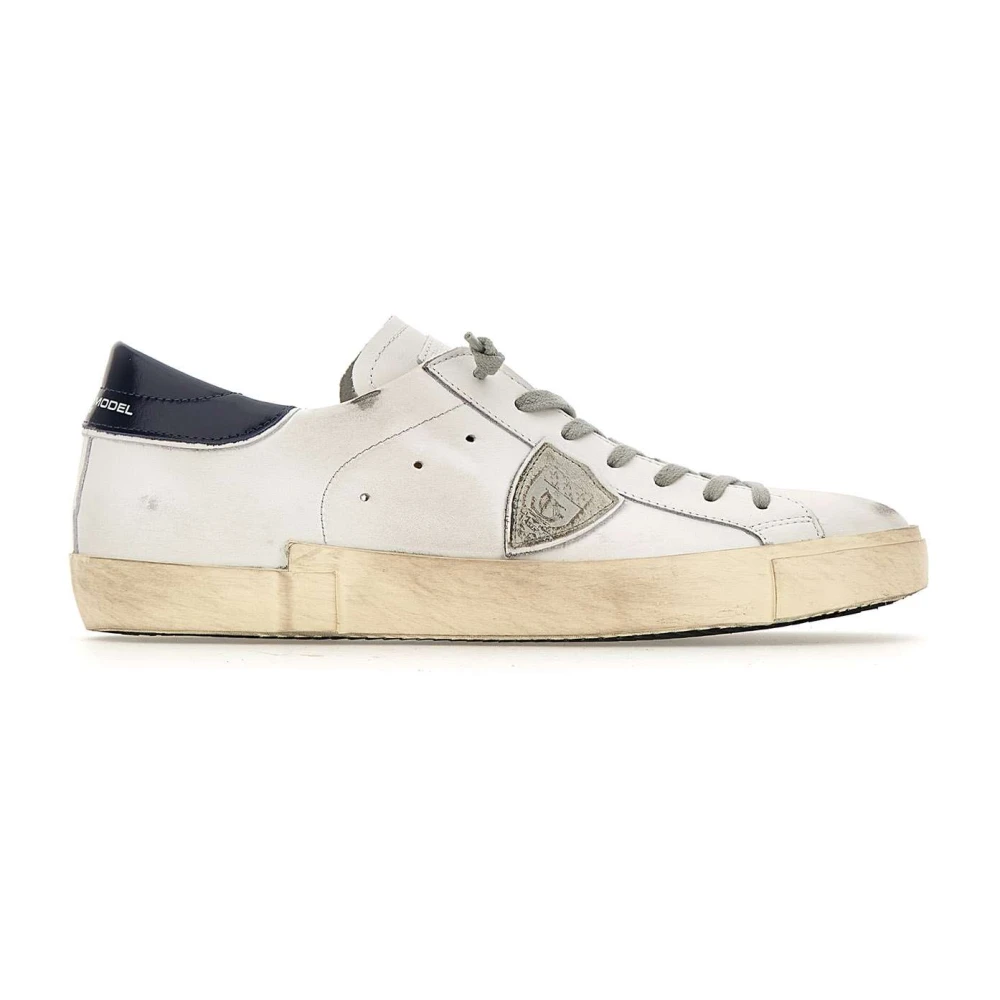 Philippe Model Men's White Sneakers, 7 Uk, Prsx Trainers