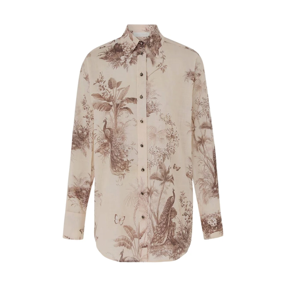 Zimmermann Bloemen Katoenen Shirt Multicolor Dames