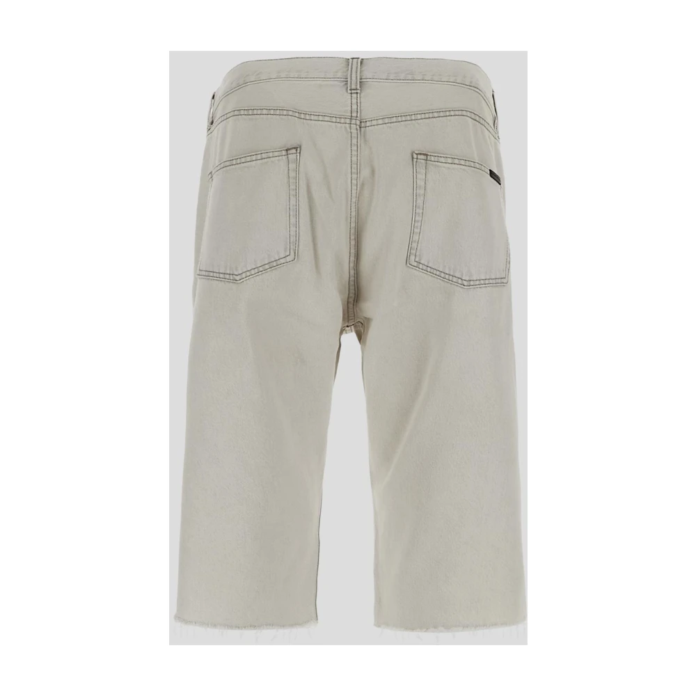 Saint Laurent Casual Shorts Gray Heren