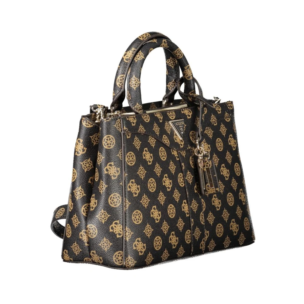Guess Bruine Polyethyleen Handtas Brown Dames