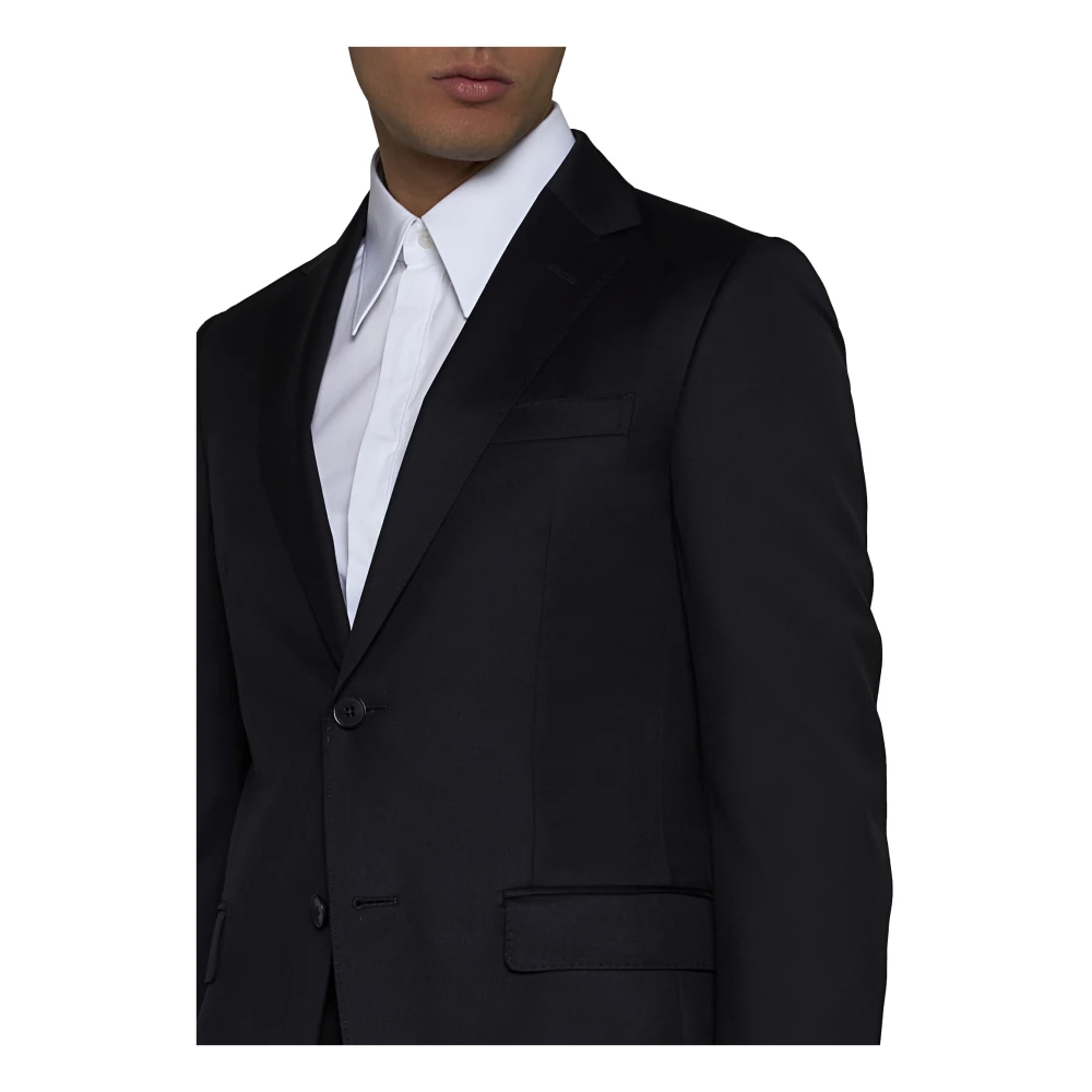 Ermenegildo Zegna Blauwe Jurken Regular Fit Blue Heren