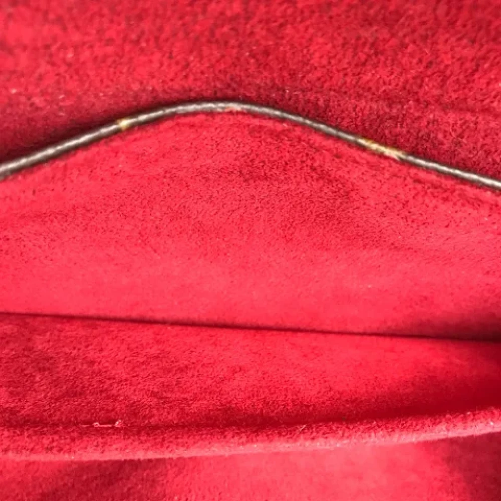 Louis Vuitton Vintage Pre-owned Cotton louis-vuitton-bags Brown Dames